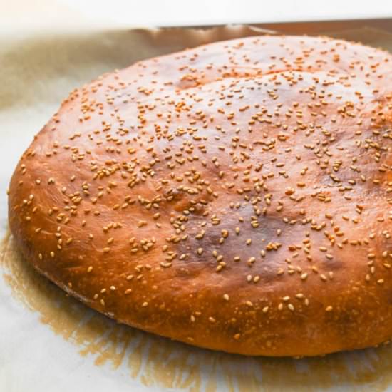 Muffuletta Bread - Recipe photo by garlic and zest