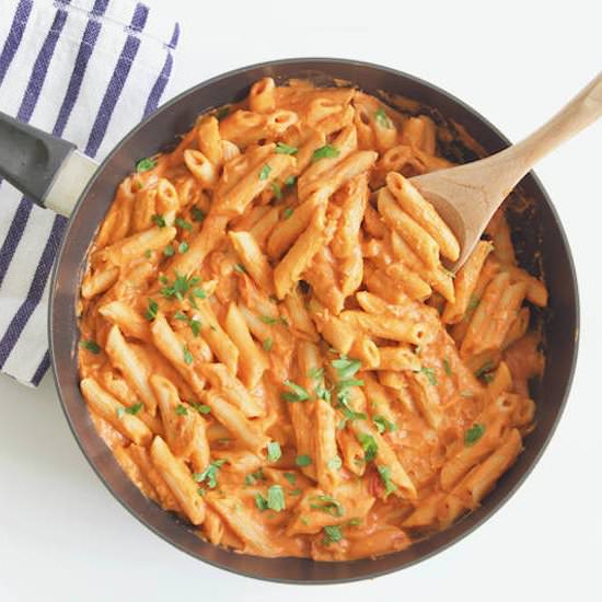 Dairy-Free Penne Vodka - Recipe photo by sinfulnutrition