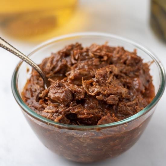Pressure Cooker BBQ Pulled Pork - Recipe photo by smackofflavor