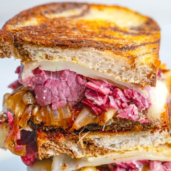 Corned Beef Melts - Recipe photo by Wearenotmartha
