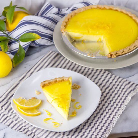 Grandma’s Lemon Custard Pie - Recipe photo by dwayland