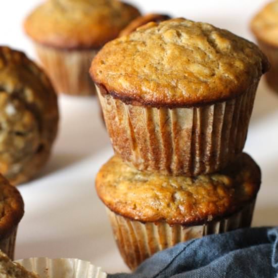 200 Calorie Banana Muffins - Recipe photo by suebeehomemaker