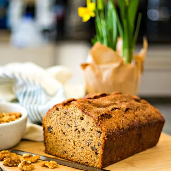 Whole Grain Banana Nut Bread - Recipe photo by lifeloveandgoodfood