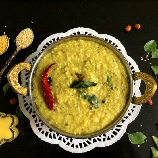 Kodo Millet Pongal - Recipe photo by CurryandVanilla