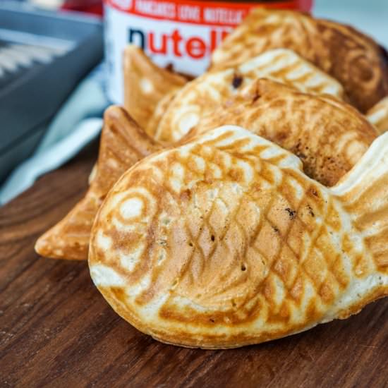 Nutella Taiyaki - Recipe photo by TaraMar