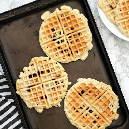 Meal Prep: Freeze & Reheat Waffles - Recipe photo by squirrelsofafeather