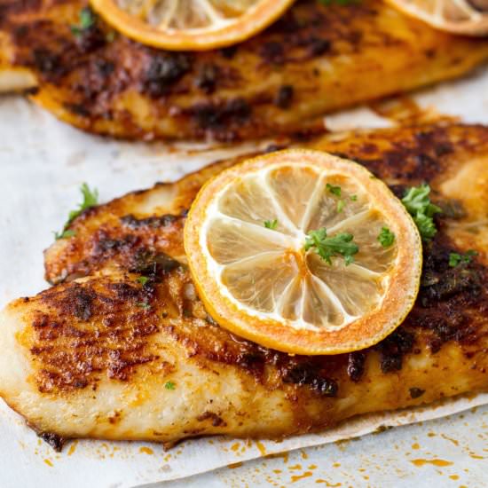 Oven Baked Fish Basa Fillets - Recipe photo by ilonaspassion