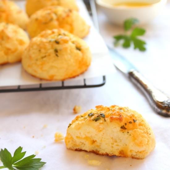 Cheese and Garlic Cream Biscuits - Recipe photo by cinnamonandtoast