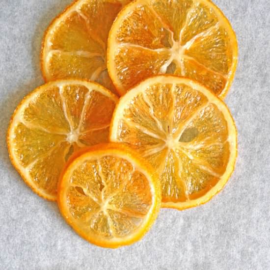 Candied Lemon Slices - Recipe photo by dessarts