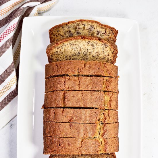 Simple Basic Banana Bread - Recipe photo by Homemade and Yummy