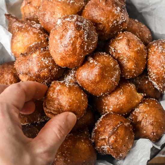 French Carnaval Puffs - Recipe photo by pardon your french