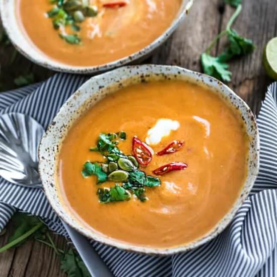 Instant Pot Pumpkin Soup - Recipe photo by LifemadeSweeter