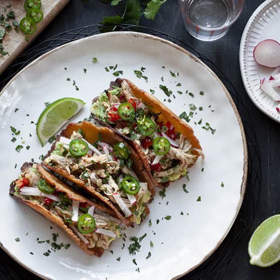 Carnita Stuffed Plantain Tortillas - Recipe photo by Make_n_Curate