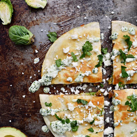 The Best Vegetarian Quesadillas - Recipe photo by The Boozy Oyster