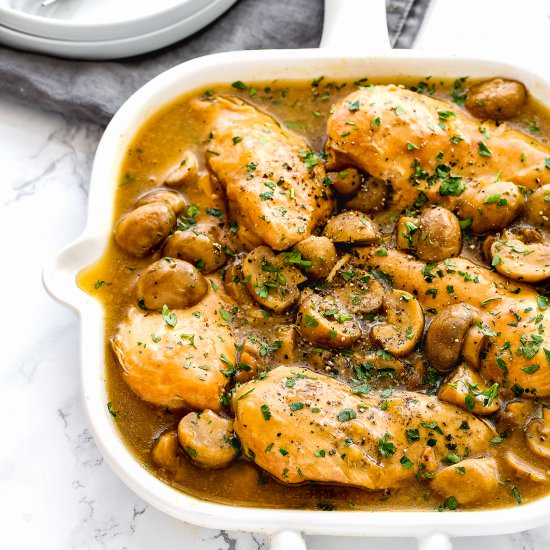 Easy Instant Pot Madeira Chicken - Recipe photo by Mommys Home Cooking