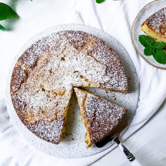 French Apple Cake - Recipe photo by Never Not Hungry