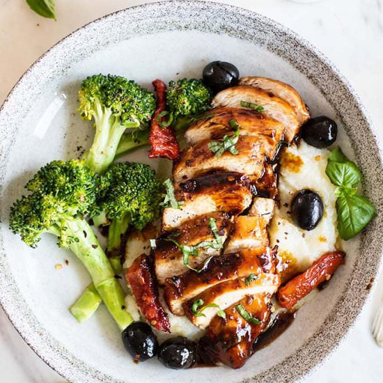 Tuscan Balsamic Chicken - Recipe photo by SunkissedKitch