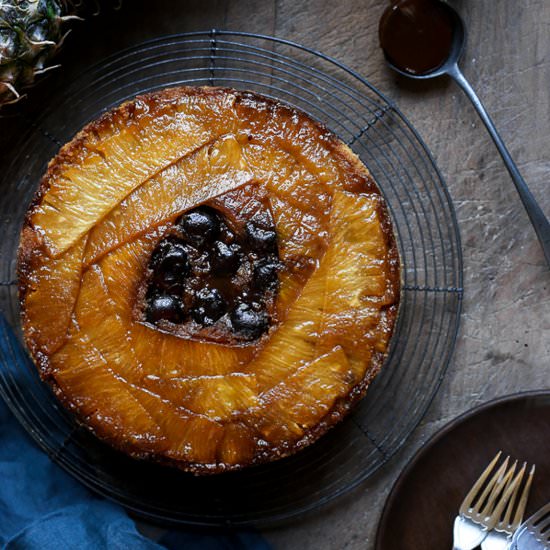 Pineapple Upside Down Cake - Recipe photo by fromthelarder