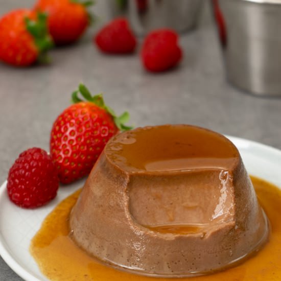 Chocolate Creme Caramel - Recipe photo by El Mundo Eats