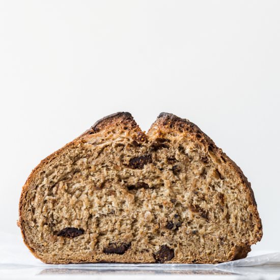 fig and anise wheat bread - Recipe photo by withspice