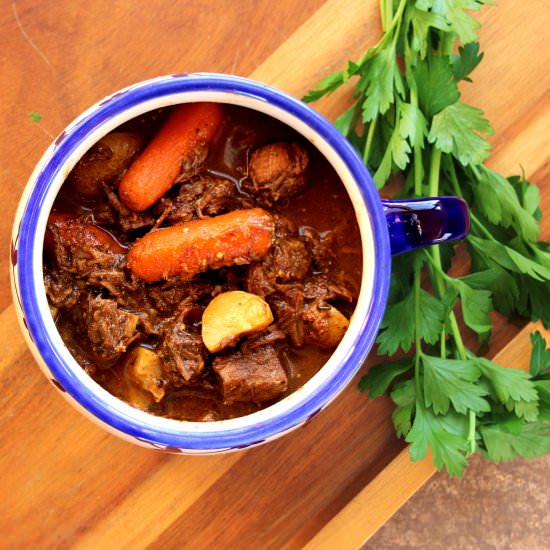 Make-Ahead Irish Guinness Stew - Recipe photo by Flipped-Out Food