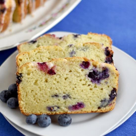 Lemon Blueberry Bread - Recipe photo by Flavor Walk