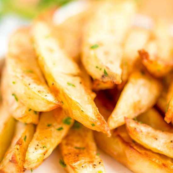 Baked Oven Fries - Recipe photo by FoodFolksandFun