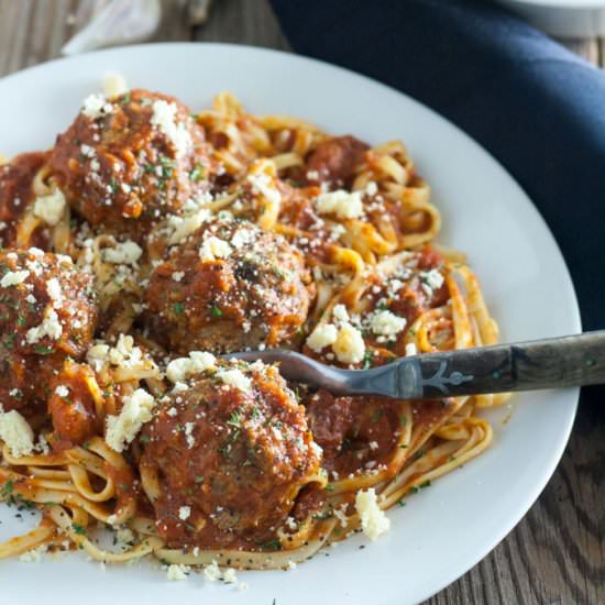 Venison Meatballs - Recipe photo by BinkysCulinaryCarnival