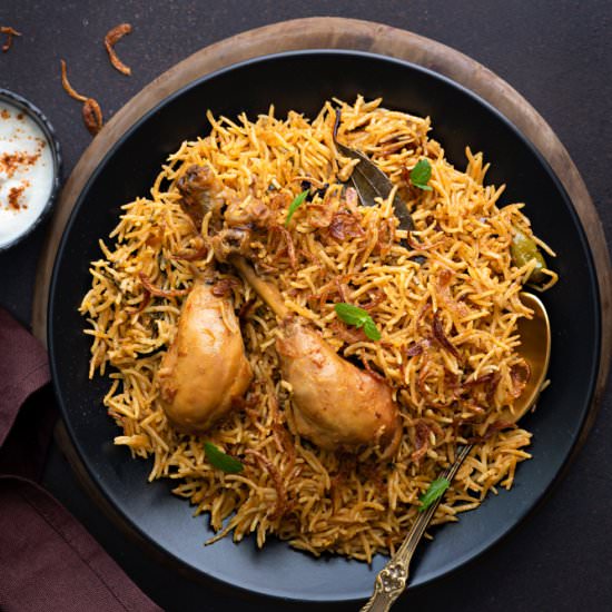 Chicken Biryani - Recipe photo by cubesnjuliennes
