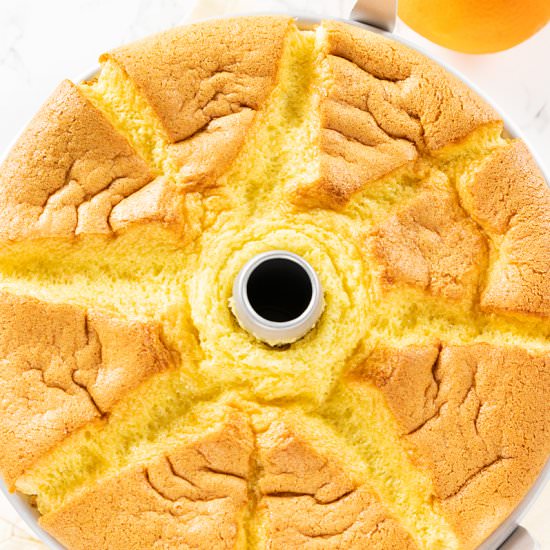 orange chiffon cake - Recipe photo by dailycookingquest