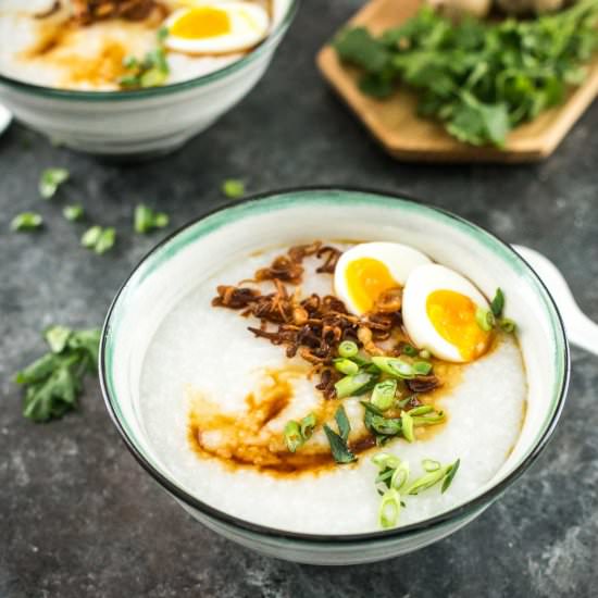 Instant Pot Congee - Recipe photo by InquiringChef