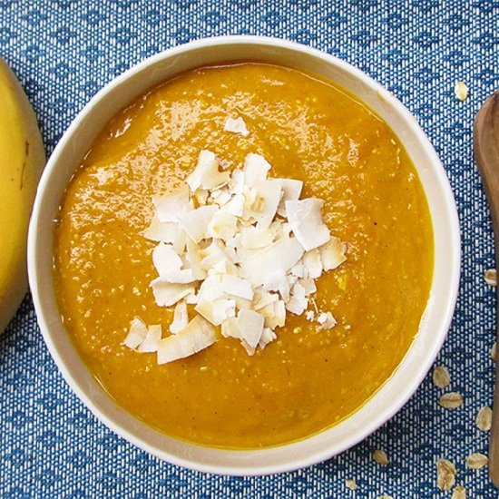 Pumpkin Banana Smoothie Bowl - Recipe photo by ADkitchen