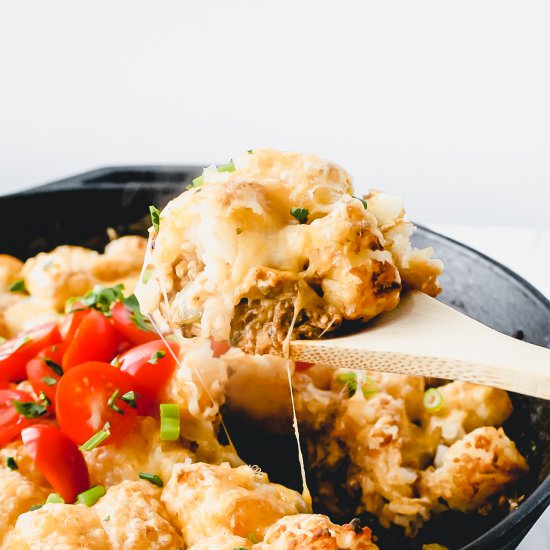 Mexican Tater Tot Casserole - Recipe photo by myeverydaytable