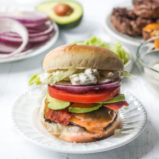 Fat Tuesday Burger & Keto Version - Recipe photo by MyLifeCookbook