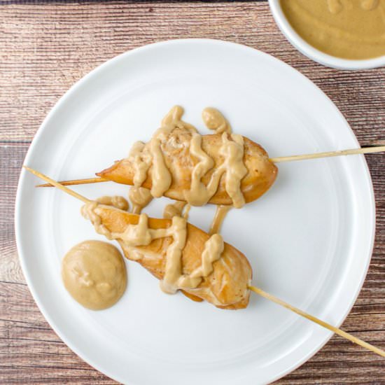 Thai Chicken Satay - Recipe photo by Dishesdelish