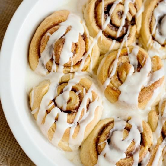 Pumpkin Spice Cinnamon Rolls - Recipe photo by emilyenchanted