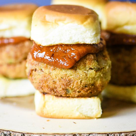 Cajun Turkey Boudin Sliders - Recipe photo by dudethatcookz