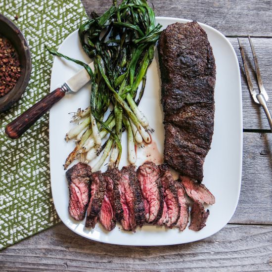 Sichuan Pepper Dry Rub Grilled Beef - Recipe photo by Jess Pryles
