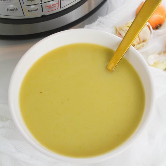 Instant Pot Asparagus Soup - Recipe photo by sizzleandsalt