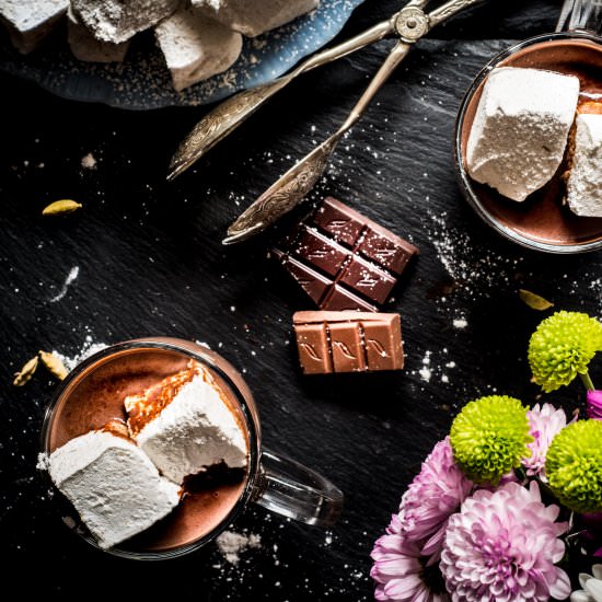 Earl Grey Hot Chocolate - Recipe photo by rhubarbandcod