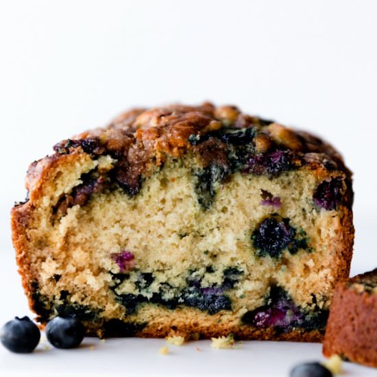 Blueberry Muffin Bread - Recipe photo by sallysbakingaddiction