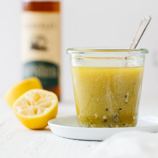 Dijon Vinaigrette - Recipe photo by Downshiftology