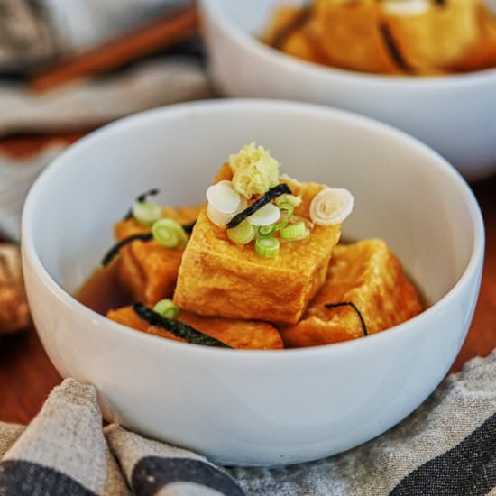 Agedashi Tofu - Recipe photo by proportionalplate