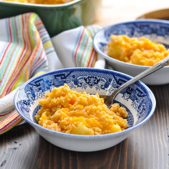 Southern Pineapple Casserole - Recipe photo by The Seasoned Mom