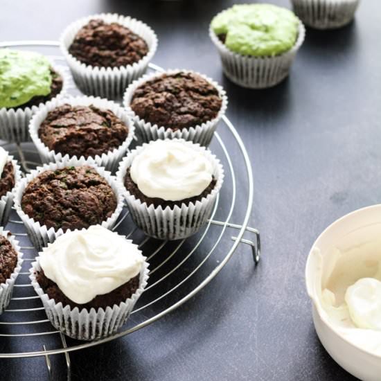 Sugar Free Choc Spinach Cupcakes - Recipe photo by addsomeveg