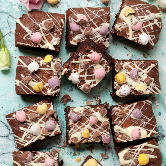 Mini Egg Brownies - Recipe photo by littlesugarsnaps