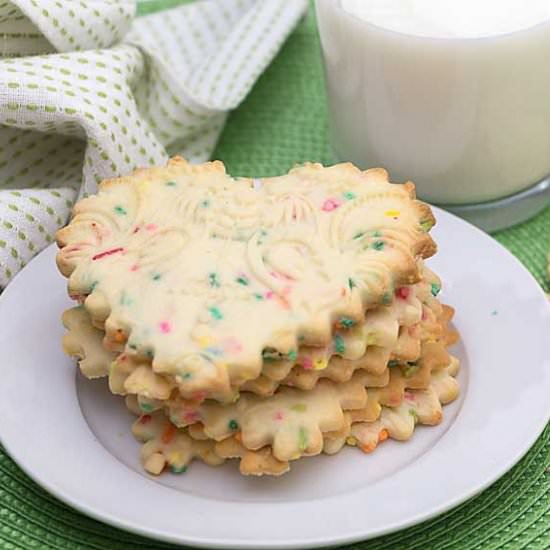 Confetti Shortbread Cookies - Recipe photo by iwilkerson