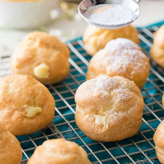 Homemade Cream puffs - Recipe photo by SugarSpunRun
