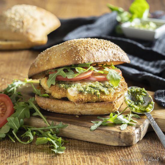 Breaded Pesto Chicken Cutlets - Recipe photo by Compelled To Cook