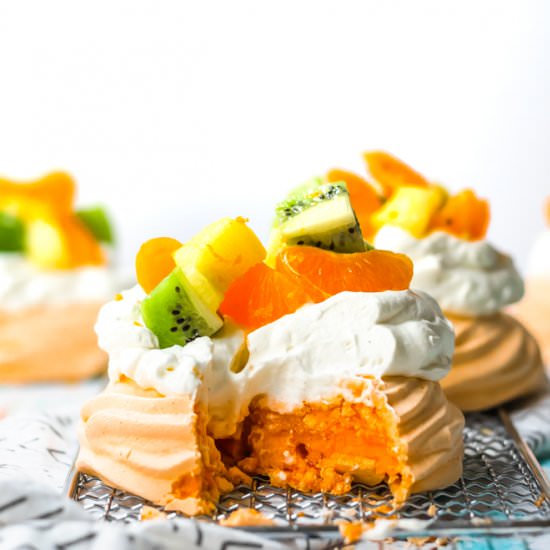 Orange creamsicle pavlova - Recipe photo by ltully